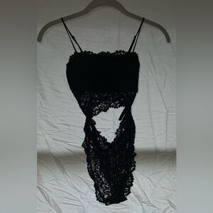 Out from under lace bodysuit